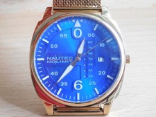 Armbanduhr NAUTEC NO LIMIT Quarz Herrenuhr OVP Wasserdicht 50 m. nicht getragene