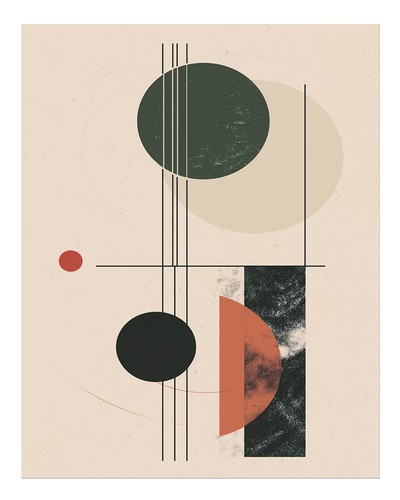Geometric abstract wall art - abstract,