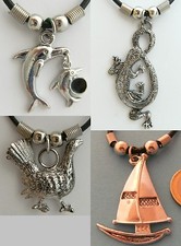 1 Kette Delfine Eidechsen