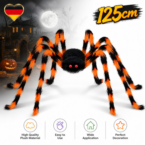 Halloween spinnen deko - spinnen,