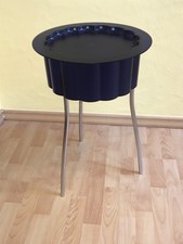 IKEA® - Beistelltisch "HATTEN" - blau -  Kult-Design - 90er - sehr gut erhalten