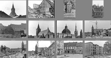 12x Foto Abzüge DDR Bernau /