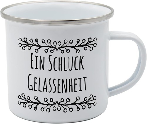 Tasse schluck gelassenheit - tasse,