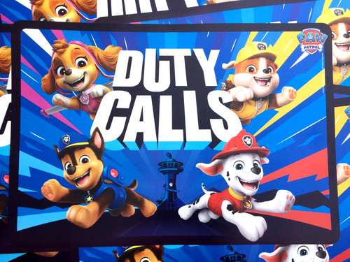 Paw patrol duty - paw,
