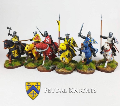 Medieval knights 28mm - medieval,