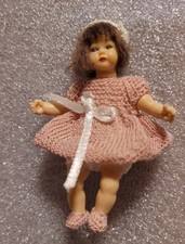 Heidi Ott Puppe Mädchen Biegepuppe Miniatur Puppenhaus Sammler Puppenstube 