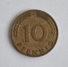  10 Pfennig 1950 D ★ Münze