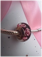 Murano Glas Charm 925er