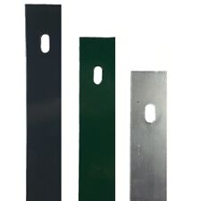 Flachabdeckleiste für Pfosten 60x40 Doppelstabmattenzaun Flachleiste Pfosten