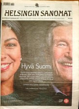 Helsingin Sanomat  6. Dezember/Joulukuuta 2017, 100. Geburtstag von Finnland