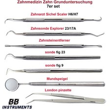 7er Dental Set Zahnreinigung