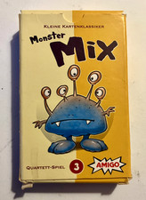 Monster Mix | kleine Kartenklassiker | Amigo Quartett-Spiel | sehr guter Zustand