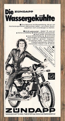 Zündapp watercooled - zündapp, ks