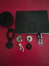 Pfaff 1211, Spulenkapsel, Fuß, Stichplattenschieber