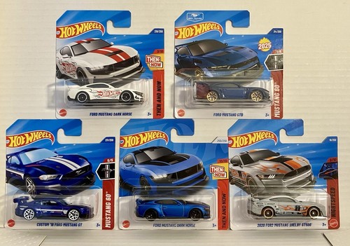 Hotwheels 5er set ford - 5er,