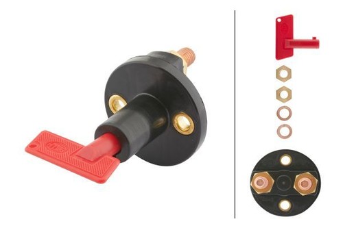 Hauptschalter batterie hella - batterie,