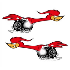 Racing Kult Set Speedbirds Aufkleber Sticker Tuning OEM Roadrunner Auto Bike