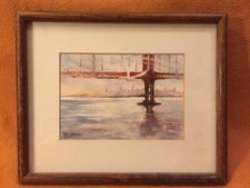 Schönes Aquarell von Berni