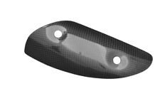 Carbon Auspuffverkleidung für Ducati Diavel 2010-2015
