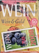 Zeitschrift Wein Gourmet von 2007 neu ovp