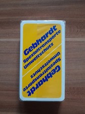Gebhardt Spezialtransporte Werbung Schafkopf Spielkarten, OVP