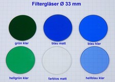 Mikroskop Glasfilter