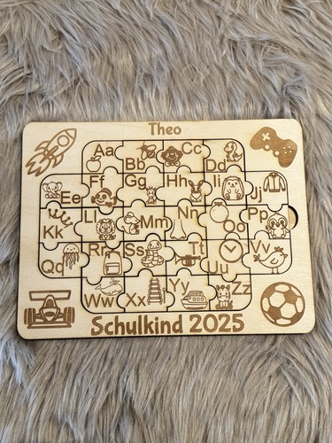 Abc puzzle personalisiert - puzzle,
