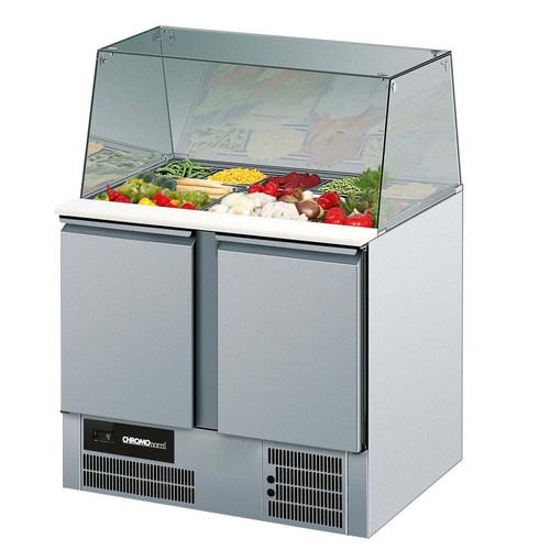 Saladette mit türen - mit, und