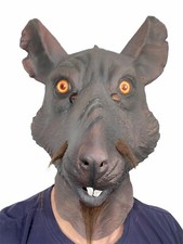 Rattenmaske Held Splitter Ninja Schildkröten Tier Latex Film Kostüm Party Masken