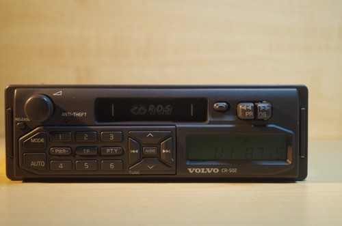 Volvo 502 cassetten radio - volvo, cassetten-radio