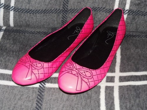 Ballerinas lack pink 41 - ballerinas, gr.