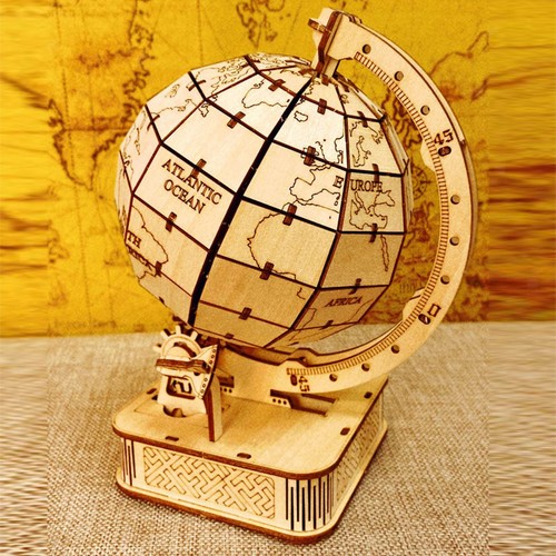 Holzpuzzles mechanische - 3d, holzpuzzles,