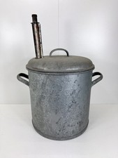 Alte wecktopf zink - zink, schüssel