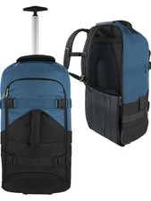 Reisetasche und Rucksack in Einem 60 Liter Trolley mit Rollen Backpacker Tasche