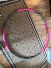 Hula Hoop Reifen Fitness Erwachsene Hoopdance Bauchtrainer 8 Teile Schaumstoff