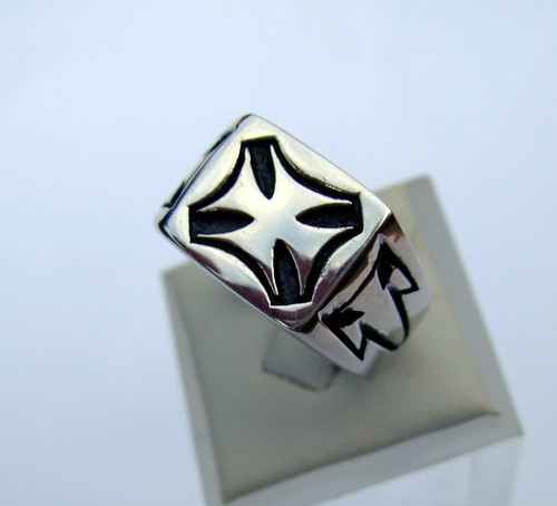 Eisernes kreuz edelstahl - kreuz, ring