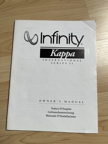 Infinity kappa series - series, owners