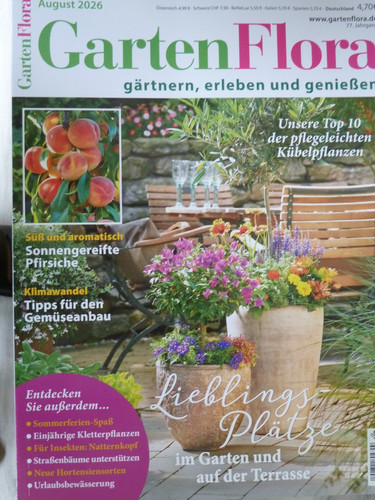 Zeitschrift gartenflora august - zeitschrift,