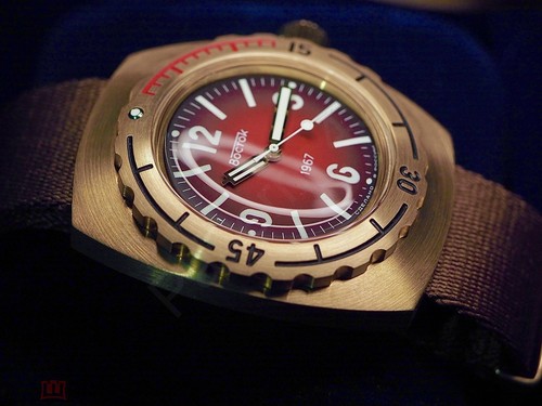 Vostok taucheruhr bronze - taucheruhr,