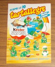 Seltene Werbung Ü-Ei Kinder Sorpresa TEENY TAPSI TÖRTELS tartallegre 1992