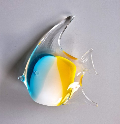 Murano stil glasfigur - stil, fisch