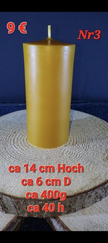 Bienenwachskerzen aus 100%