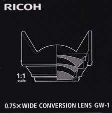 Ricoh GW-1 Wide Conversion