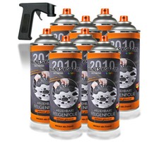 Felgenfolie SET schwarz glänzend 8x 400ml inkl. Spraygriff