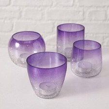 Boltze 4er-Set Deko Windlicht