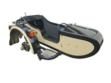 Beiwagenboot Ural gebremst zweifarbig M72, K750 Top Zustand