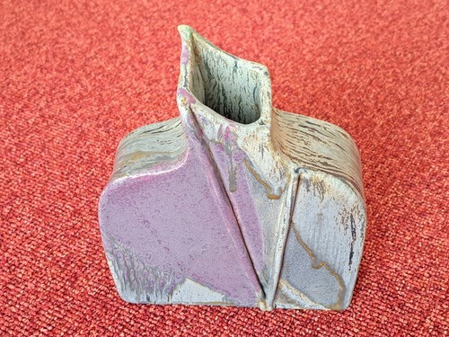 Kunstvase rechteckig handmade - rechteckig,