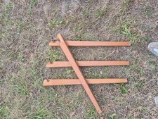 4 x Holzbeine Möbelbeine Möbelfüße Tischbeine 71,5cm Buche Massiv 5,2cm x 2,8cm