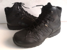 Herren Wander Schuhe Boots MEINDL GTX Allwetter Gr 43 schwarz Leder  Wasserdicht