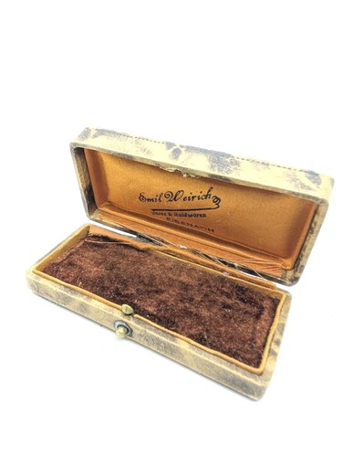 Alte brosche anhänger - alte, etui